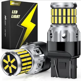 7440 7441 7443 T20 992 W21W 6500k Xenon White LED Bulbs (Pairs)