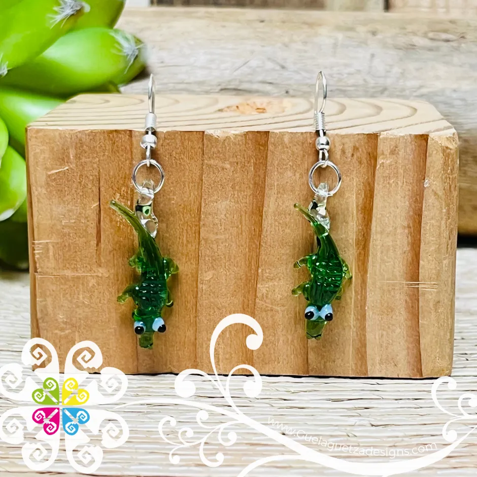 Animales - Artisan Glass Earrings