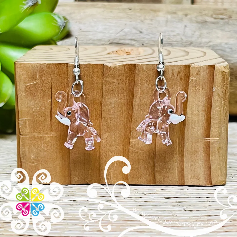 Animales - Artisan Glass Earrings