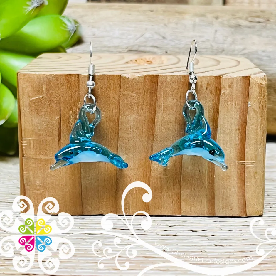 Animales - Artisan Glass Earrings