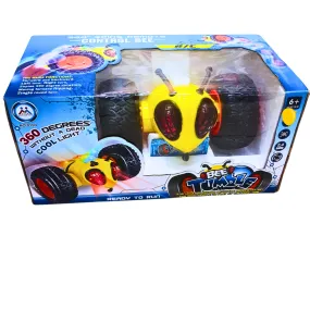 Bee Tumble 360° Spin Stunt RC Car with Cool Lights – Remote-Controlled Bee for Kids (Ages 6 )