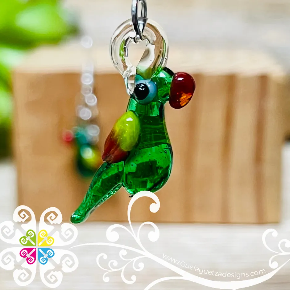 Birds - Artisan Glass Earrings