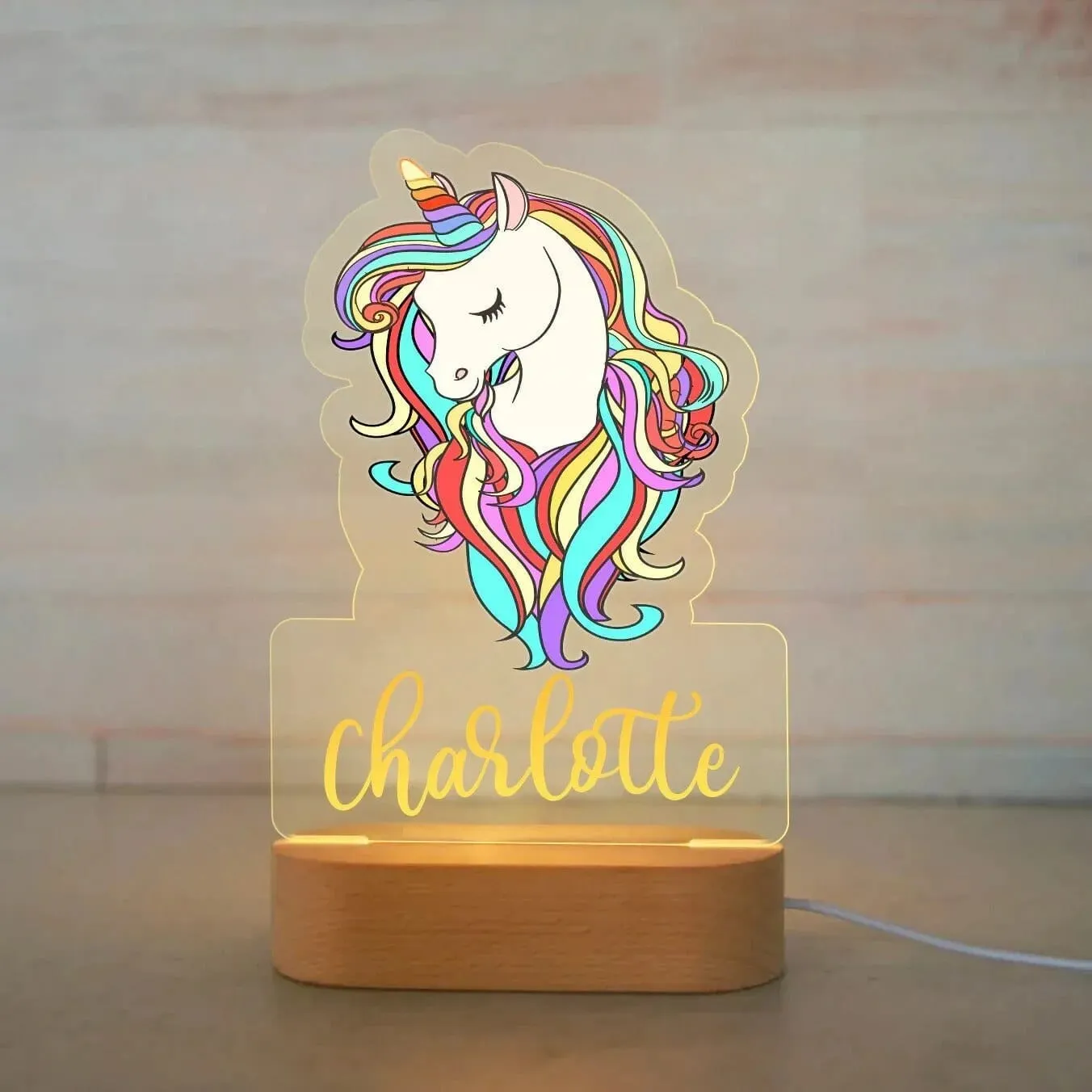 Custom Personalized USB LED Night Light