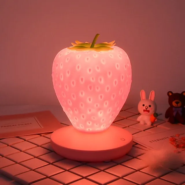 Cute Strawberry Lamp