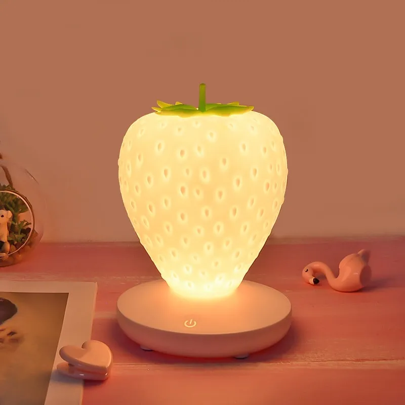 Cute Strawberry Lamp