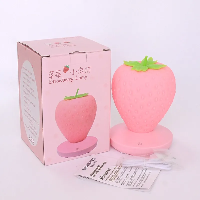 Cute Strawberry Lamp