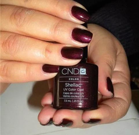 Dark Lava * CND Shellac