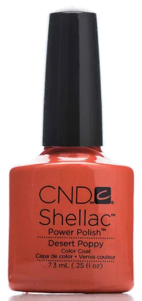Desert Poppy * CND Shellac