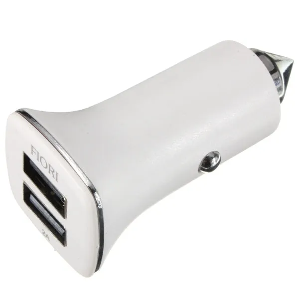 Dual USB Car Charger Power Adapter Cigarette Lighter Socket 12V