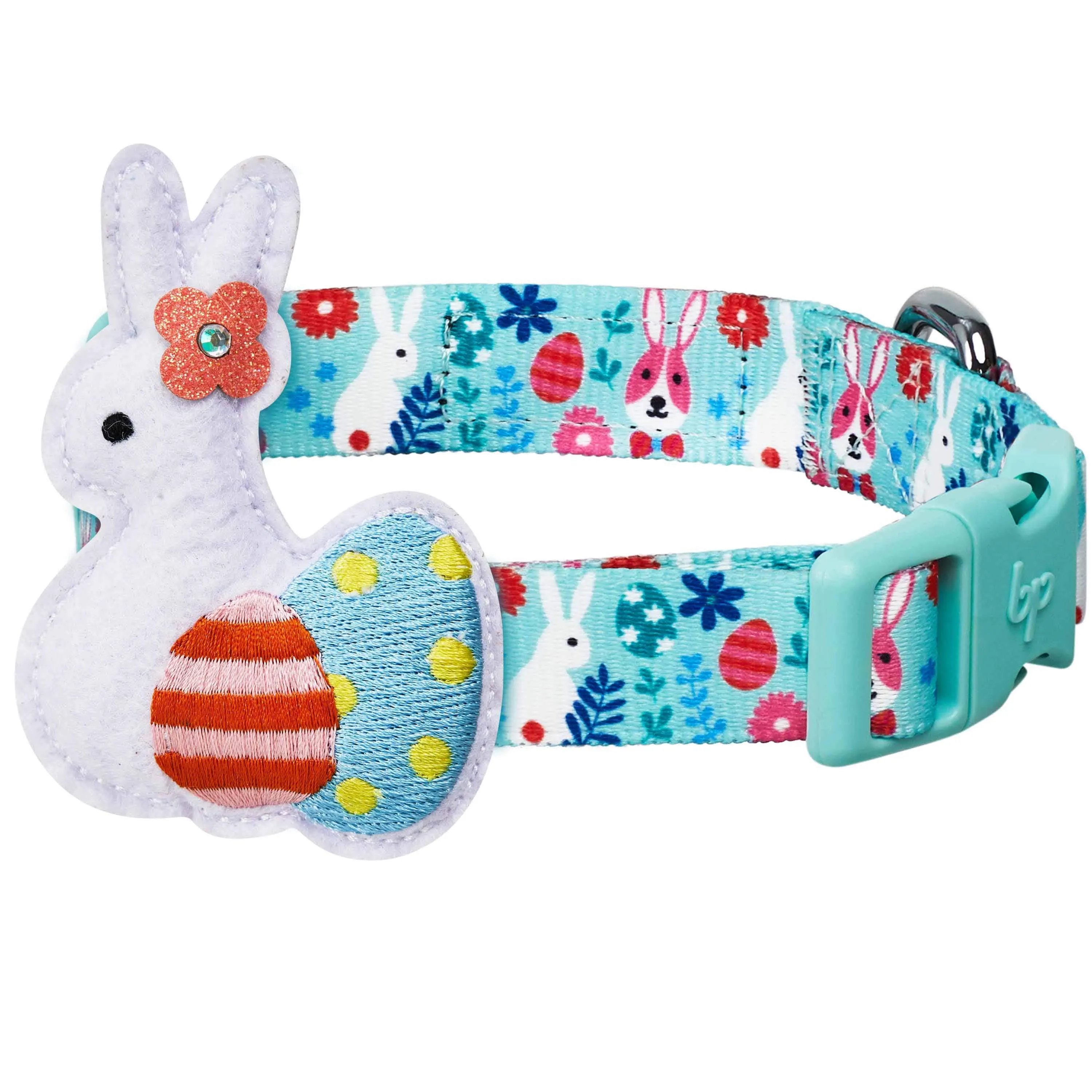 Easter Bunny and Egg Dog Collar