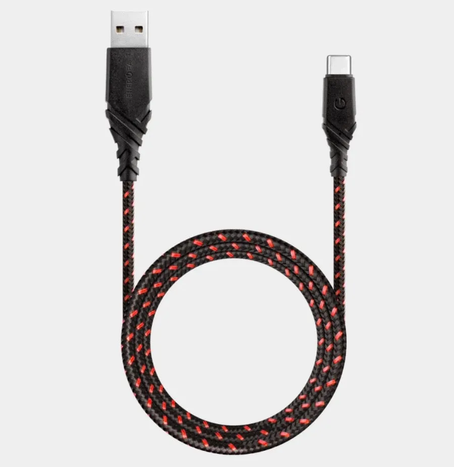 Energea DuraGlitz Cable<br>3m USB-C to USB-A<BR>USB 2.0