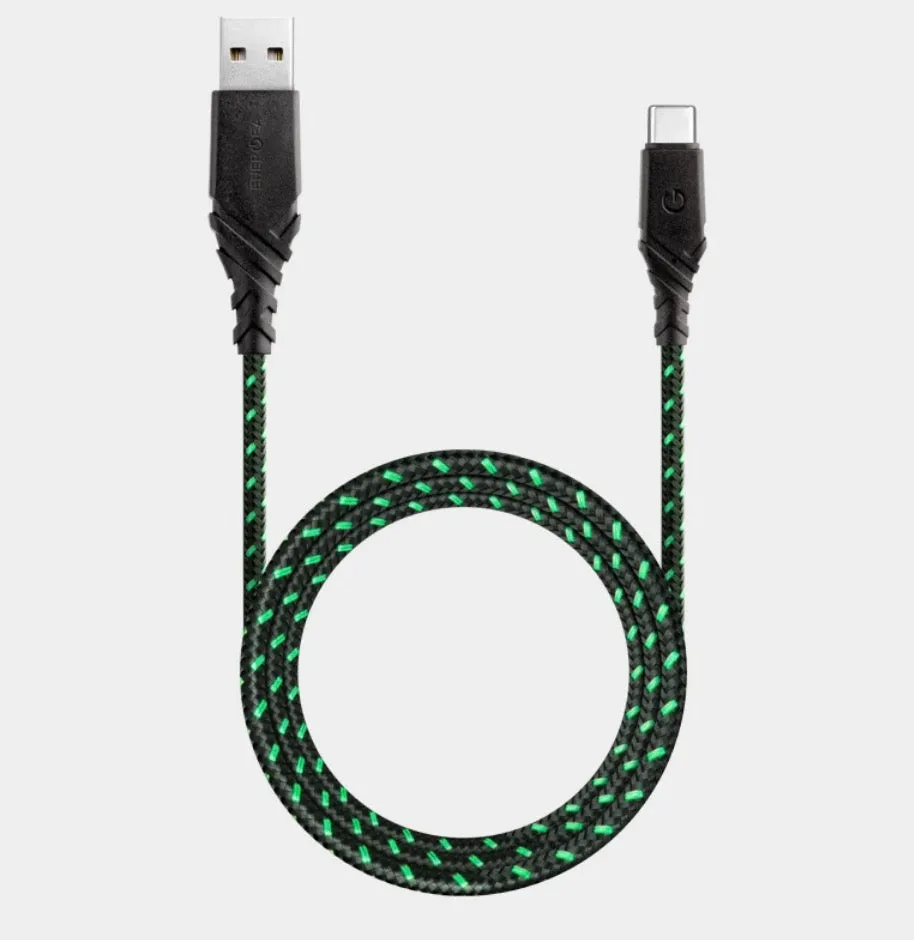 Energea DuraGlitz Cable<br>3m USB-C to USB-A<BR>USB 2.0