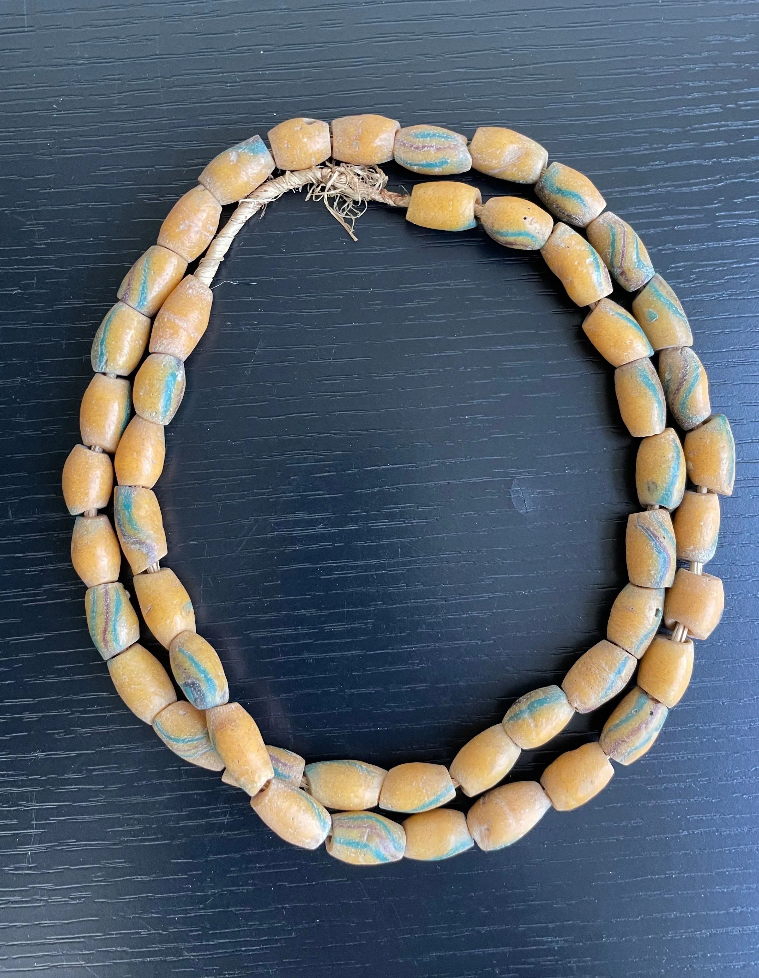 Ghana Sandcast Glass Trade Beads