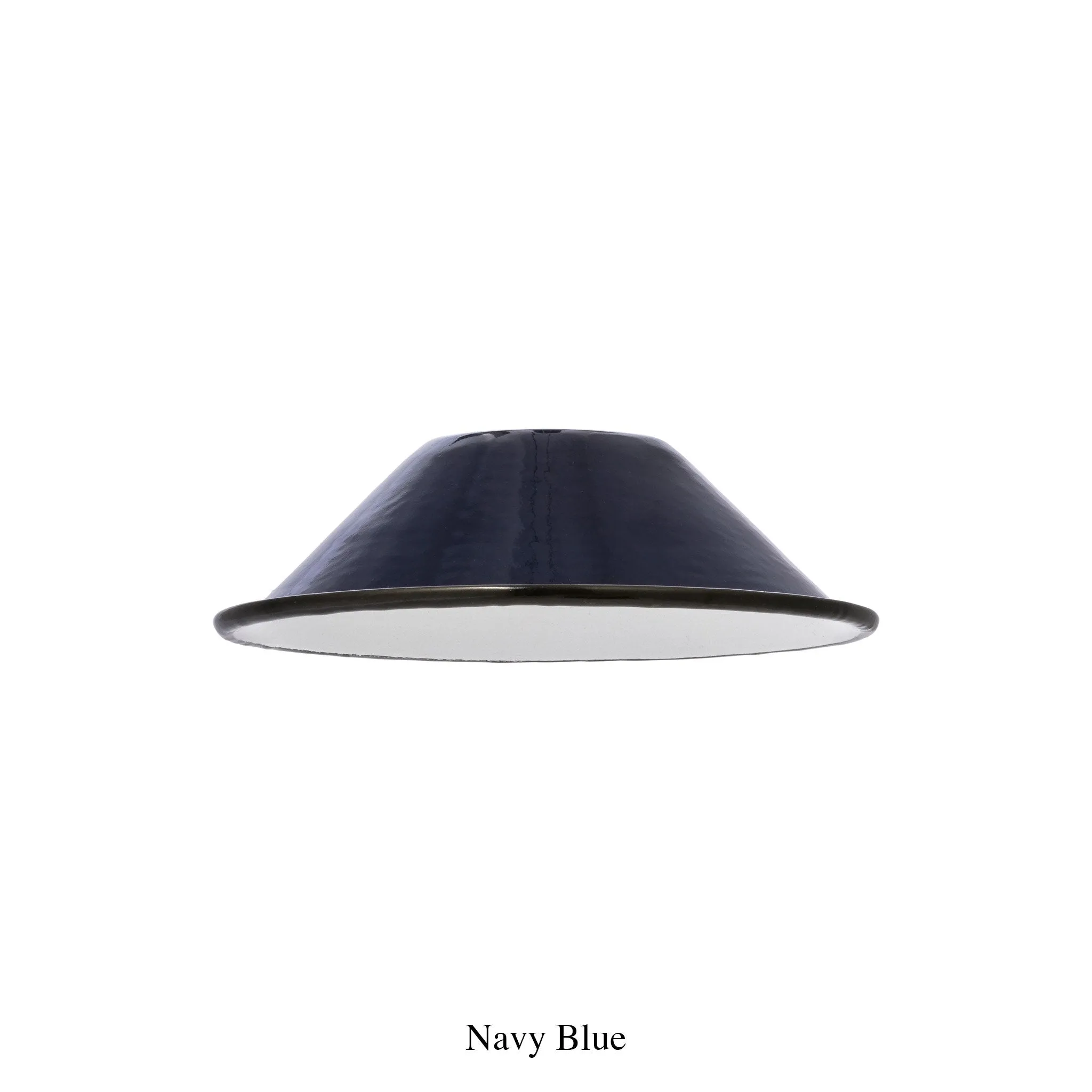 HEAVY DUTY ENAMEL IRON LAMPSHADE Ø21