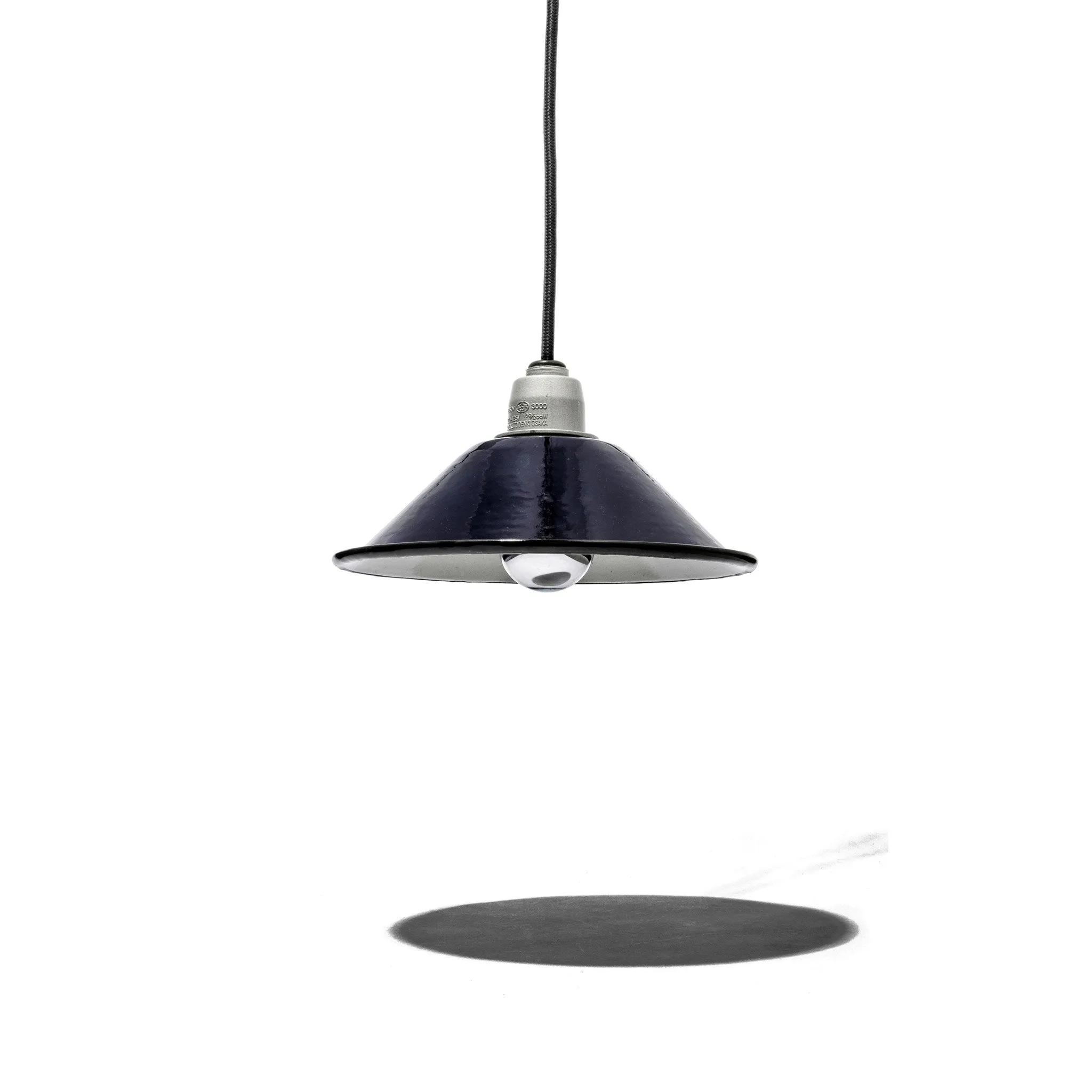HEAVY DUTY ENAMEL IRON LAMPSHADE Ø21