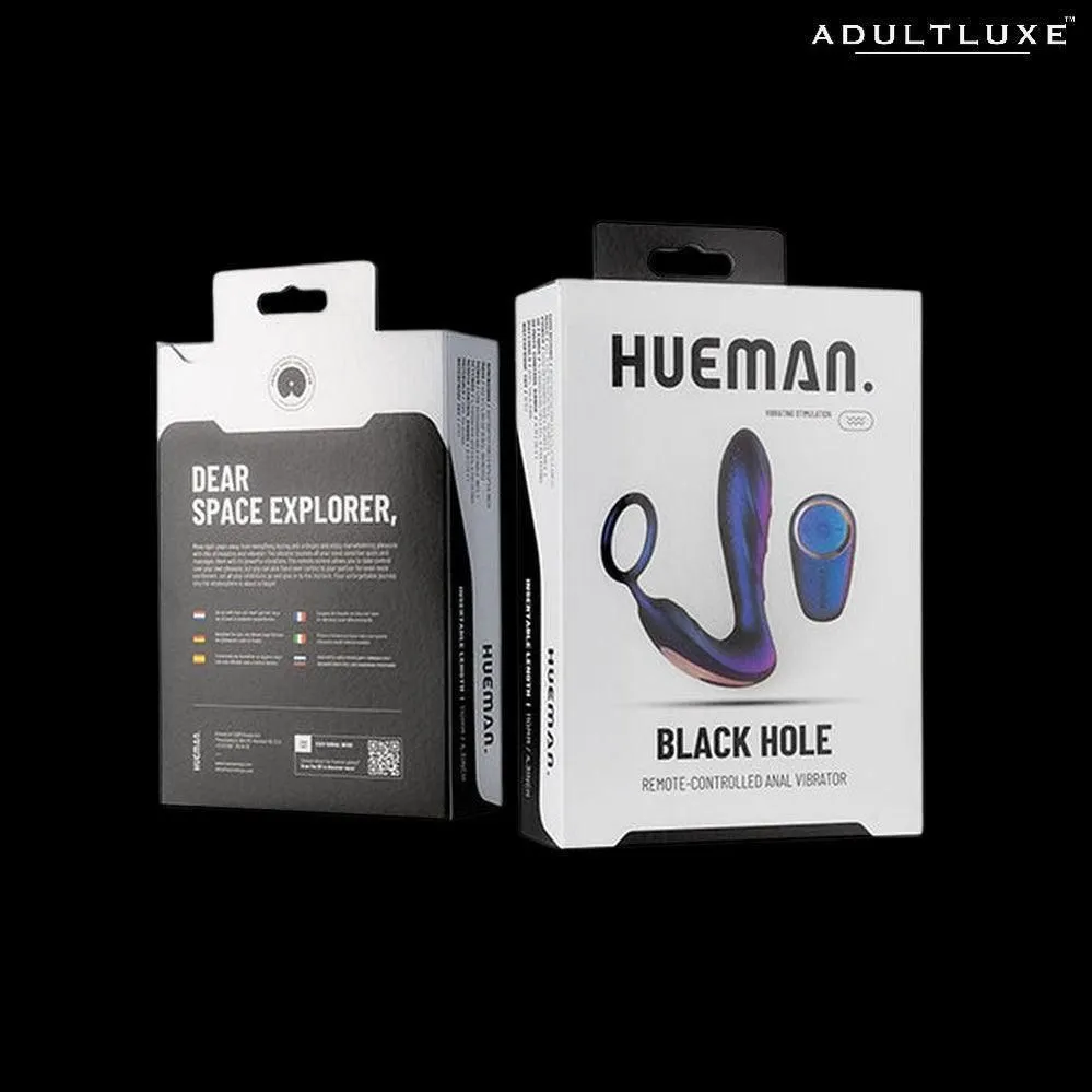 Hueman Black Hole Anal Vibrator Cock Ring