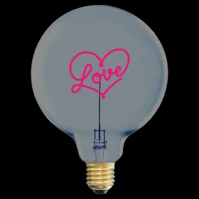 LED Filament Bulb Love (Heart)