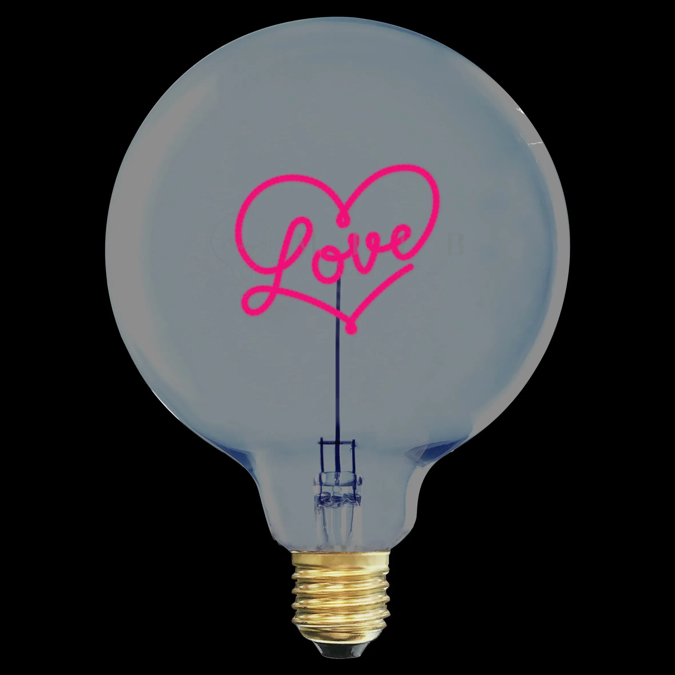 LED Filament Bulb Love (Heart)