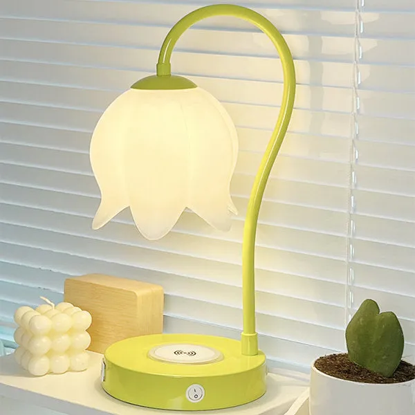 Lily of the Valley Flower Table Lamp