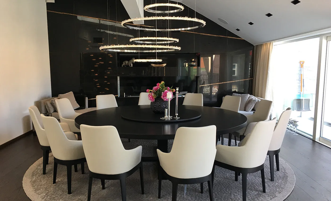 MANOOI Crystal Chandelier - HALO