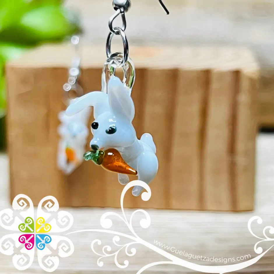 Mascotas - Artisan Glass Earrings