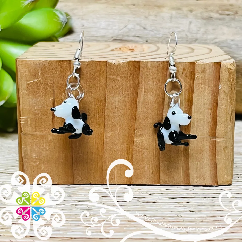Mascotas - Artisan Glass Earrings