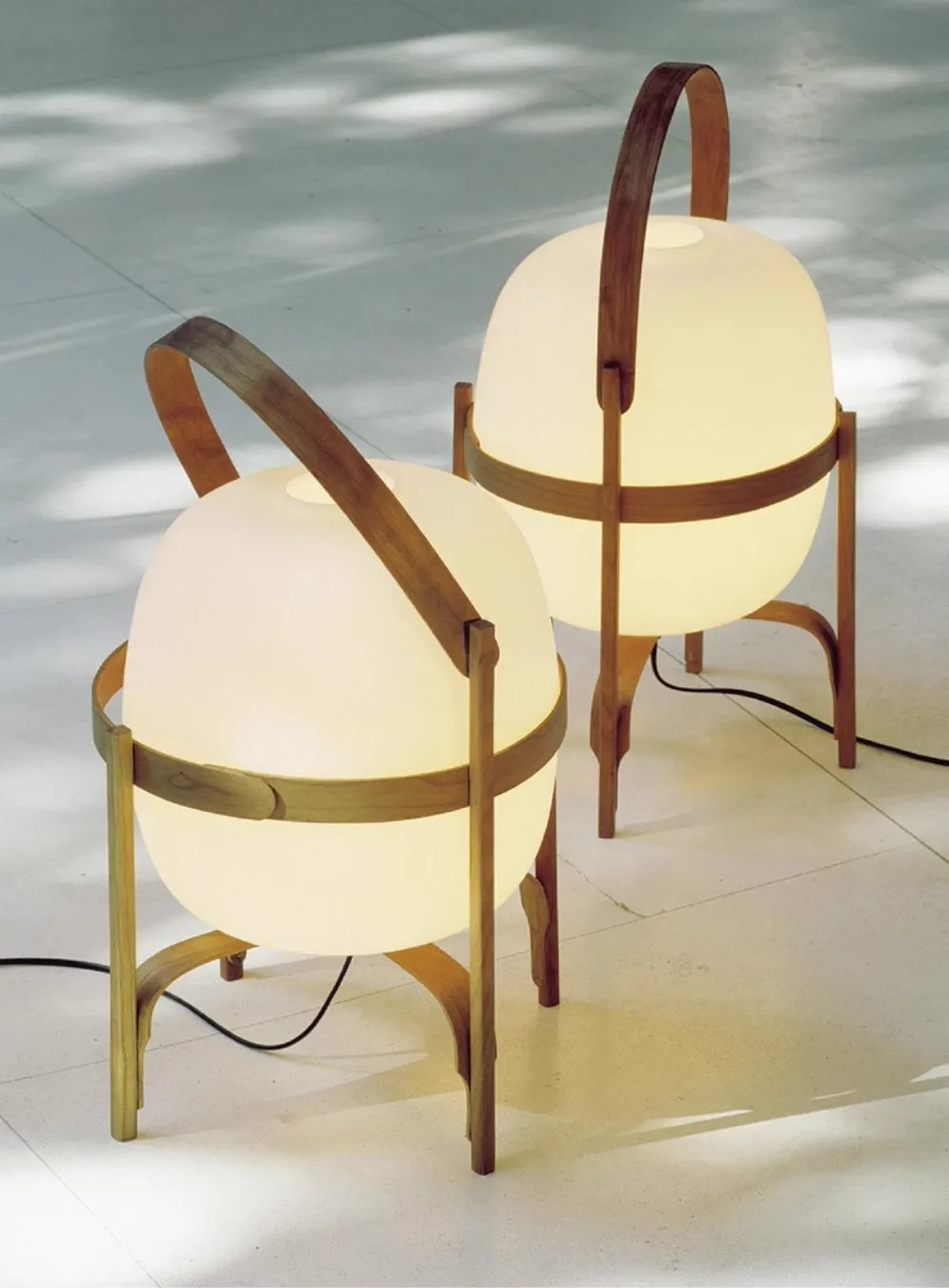 Minimalist Japanese Style Lantern Table Lamp