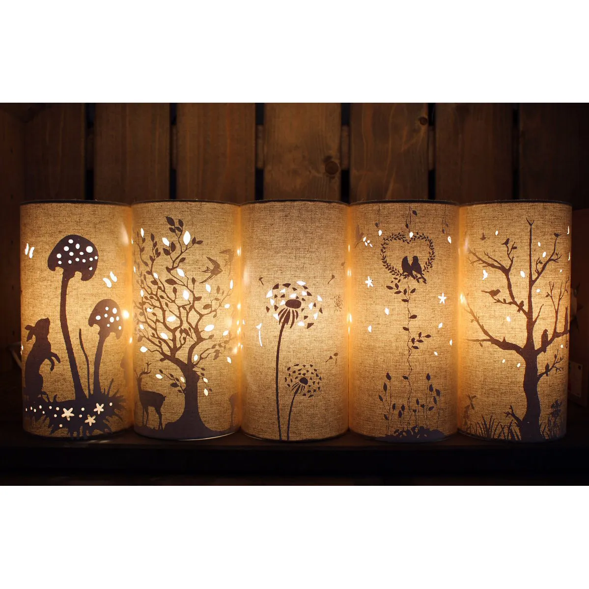 Nature Lovers Linen Light Shade (5 varieties)