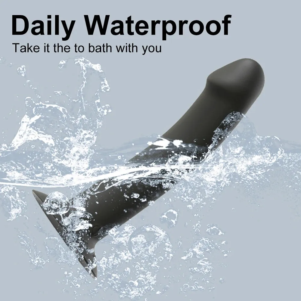 Prostate Massager Anal Vibrator with Suction Cup Dildo
