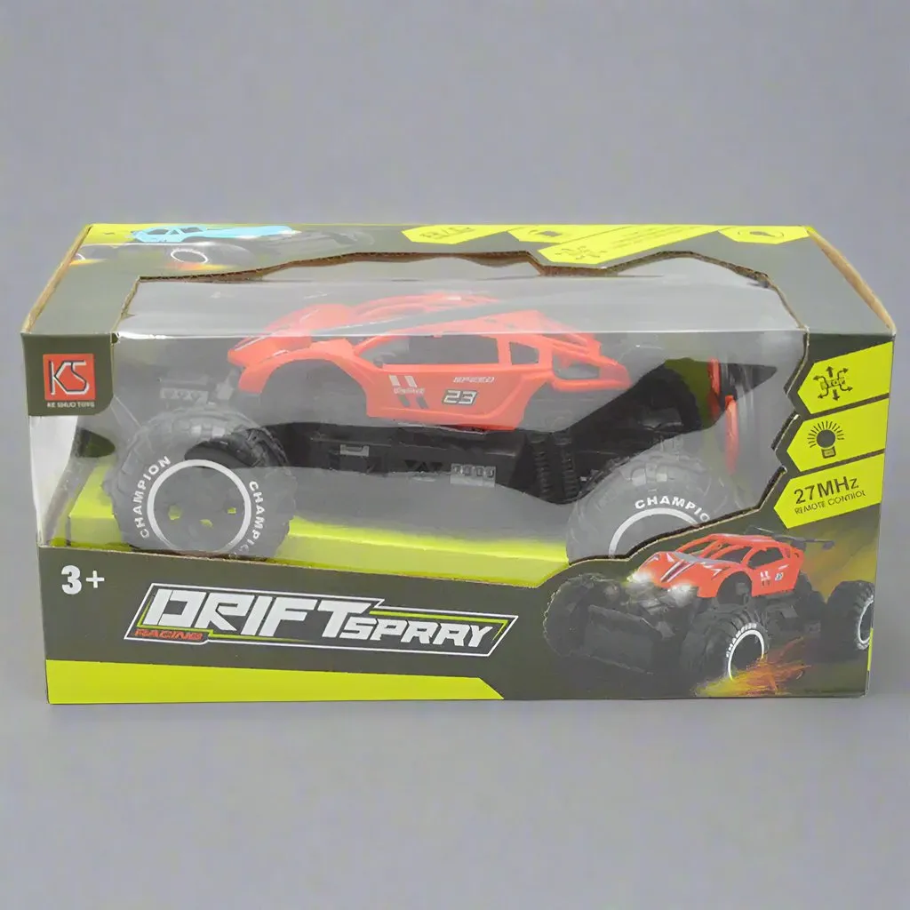 RC DRIFT SPRAY RACING CAR WITH LIGHTS
