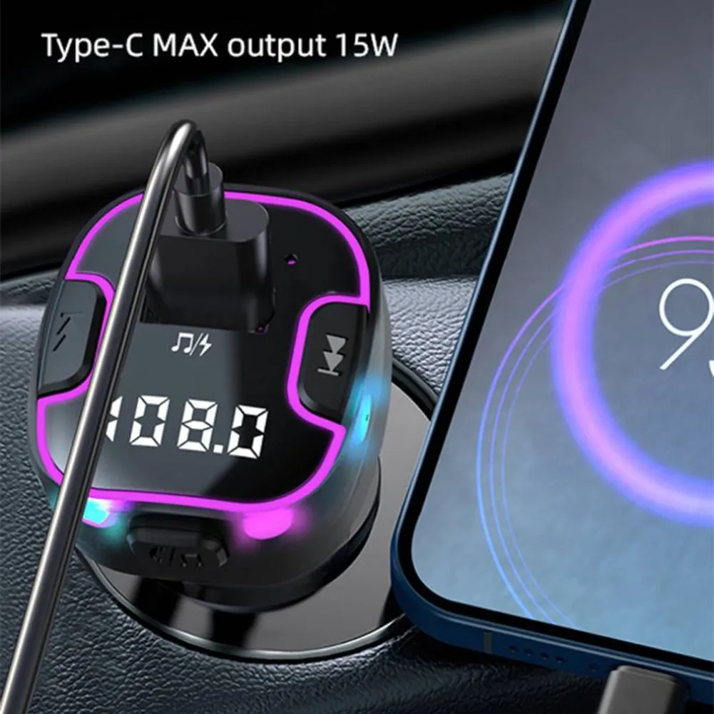 USB Car Charger 3 Ports Super Fast Charging Adapter MP3 Player