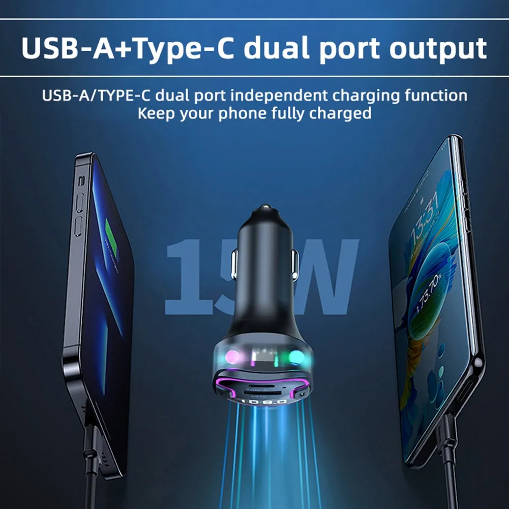 USB Car Charger 3 Ports Super Fast Charging Adapter MP3 Player