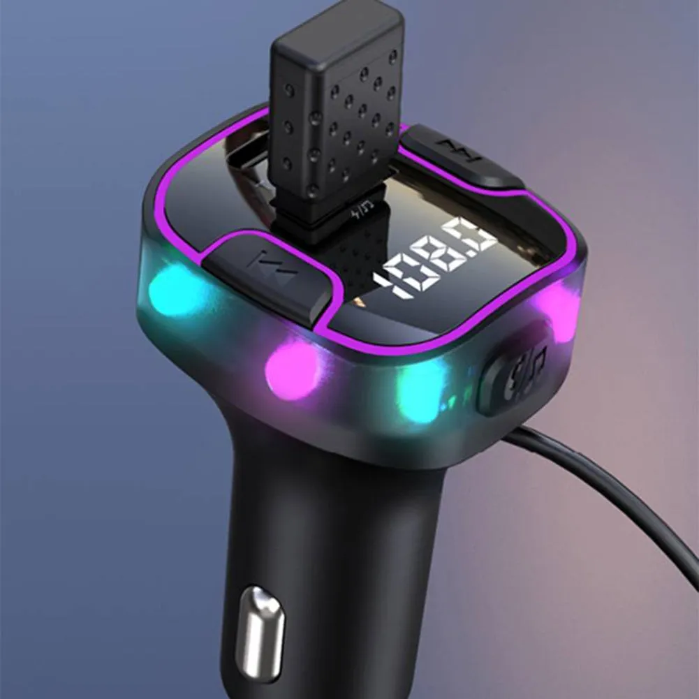 USB Car Charger 3 Ports Super Fast Charging Adapter MP3 Player